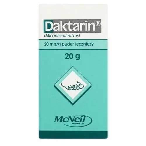 Daktarin puder 20g Mcneil productsltd