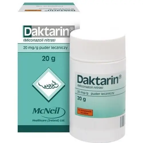 Daktarin puder 20g Mcneil productsltd