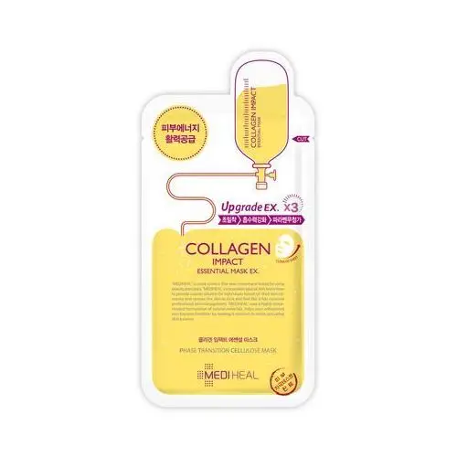 Mediheal collagen impact essential mask ex, 24 ml. kolagenowa maska do twarzy - mediheal