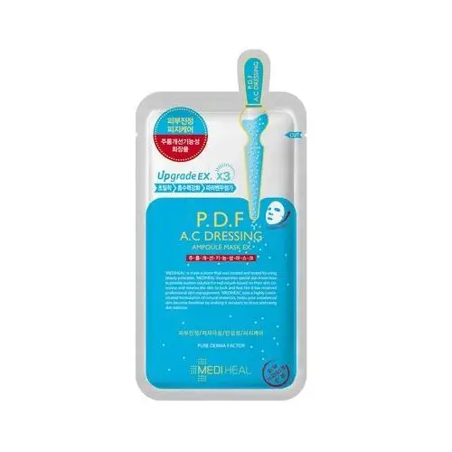 Mediheal p.d.f a.c dressing ampoule mask ex, 25 ml. przeciwzmarszczkowa maska-ampułka - mediheal od 24,99zł