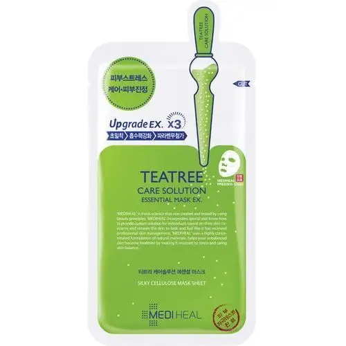 Mediheal Teatree Care Solution Essential Mask EX, 24 ml. Esencjonalna maska kojąca do twarzy - Mediheal