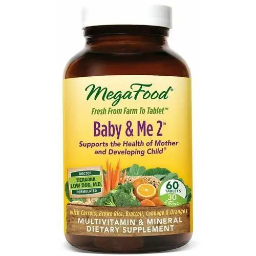 Mega Food, suplement diety dla kobiet w ciąży, 60 tabletek