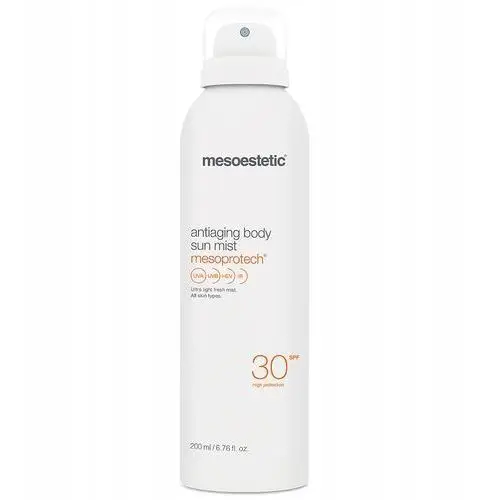 Mesoestetic Antiaging Body Sun Mist Mgiełka do opalania Spf 30 200ml