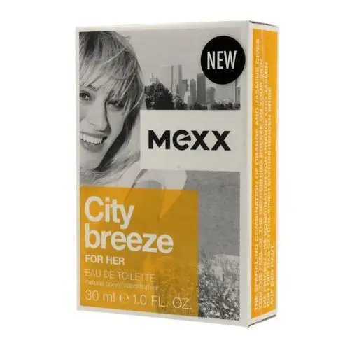 Mexx city breeze for her, eau de toilette. woda toaletowa dla kobiet, 30ml - mexx