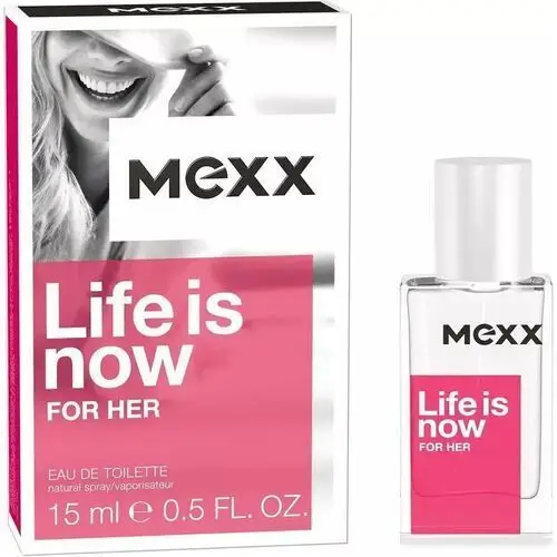 Life is now for her woda toaletowa spray 15ml Mexx