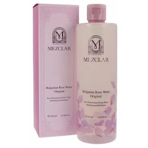 MEZCLAR Bulgarian Rose Water Original 410ml - odżywcza esencja do twarzy