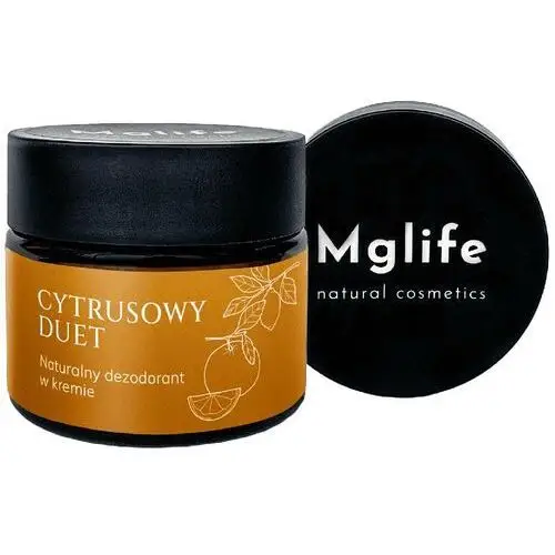 Cytrusowy Duet Naturalny Dezodorant w Kremie 50ml Mglife