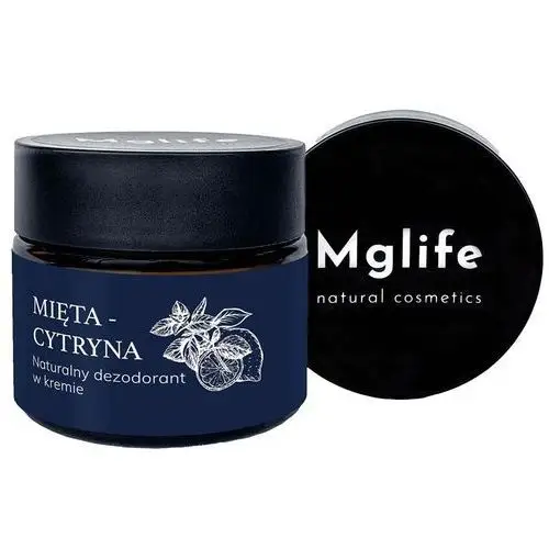 Mięta - Cytryna Naturalny Dezodorant w Kremie 50ml Mglife