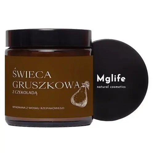 Świeca Gruszkowa z Czekoladą 120ml Mglife