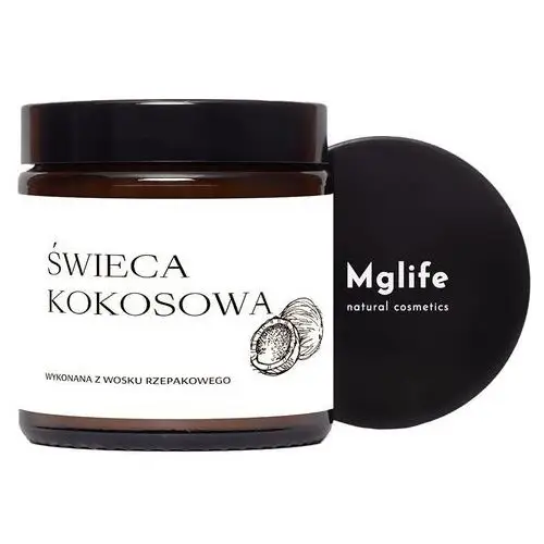 Świeca Kokosowa 120ml Mglife,92