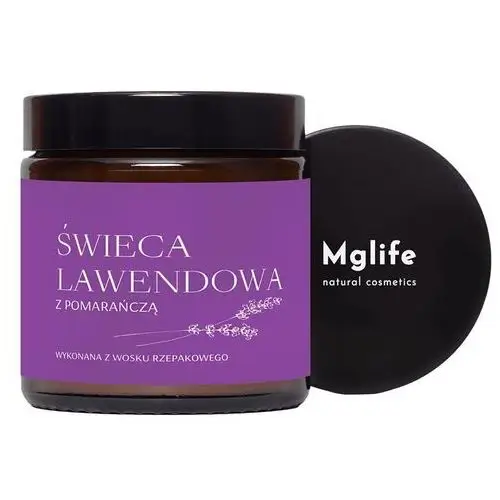 Świeca Lawenda z Pomarańczą 120ml Mglife,81