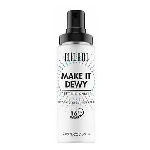 Milani make it dewy setting spray hydrate + illuminate + set