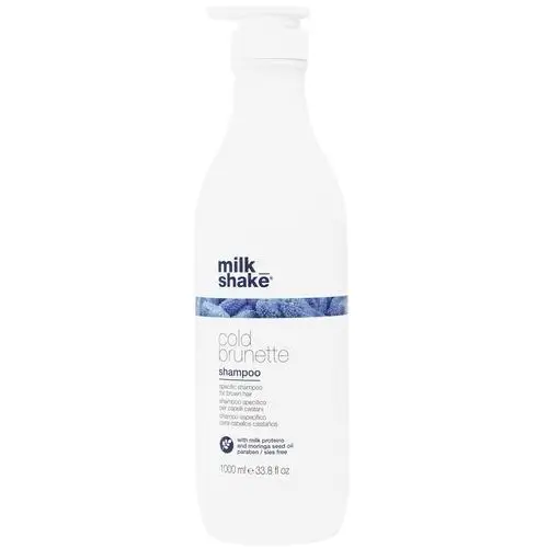 Milk shake cold brunette shampoo szampon neutralizujący żółte odcienie do włosów w odcieniach brązu 1000 ml