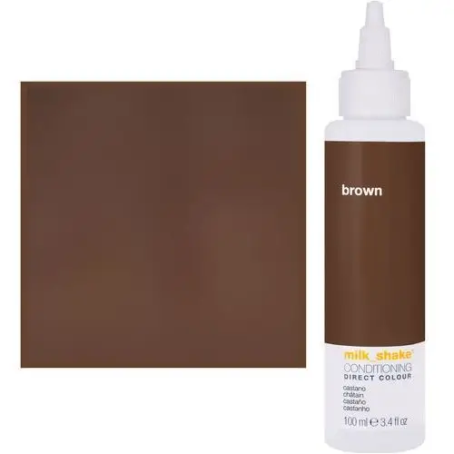 Milk shake direct colour toner do koloryzacji włosów 100ml, pełna paleta kolorów brown