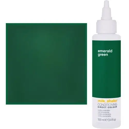 Milk shake direct colour toner do koloryzacji włosów 100ml, pełna paleta kolorów emerald green