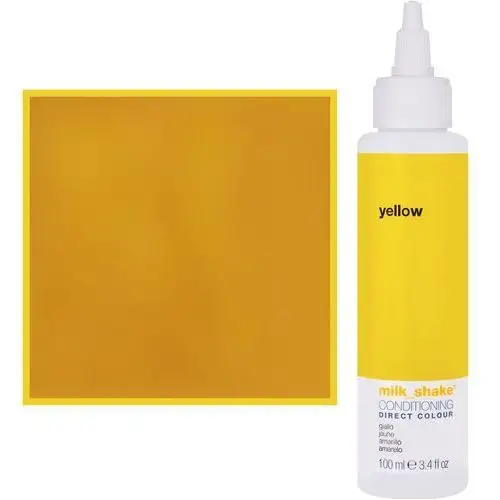 Milk shake direct colour toner do koloryzacji włosów 100ml, pełna paleta kolorów yellow