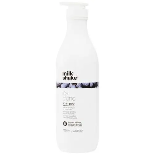 Milk Shake Icy Blond Shampoo szampon neutralizujący żółte odcienie do włosów blond 1000 ml