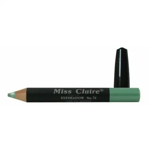 Miss claire eyeshadow cień do powiek w kredce - jasno zielona perła (74)
