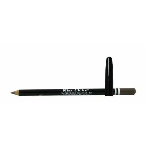 Miss claire waterproof eyeliner wodoodporna konturówka do oczu - popielato-brązowa (e-19)