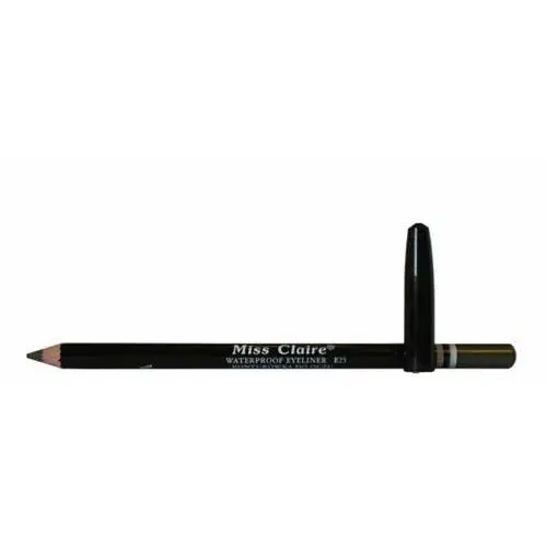 Miss claire waterproof eyeliner wodoodporna konturówka do oczu - oliwka perła (e-25)