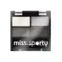 Miss sporty studio colour quattro eye shadow poczwórne cienie do powiek 404 real smoky/smoky black 5g, 165-01396 Sklep
