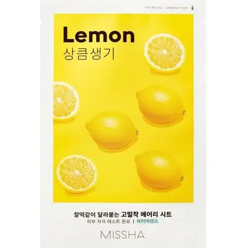 MISSHA Airy Fit Sheet Mask Lemon 19g