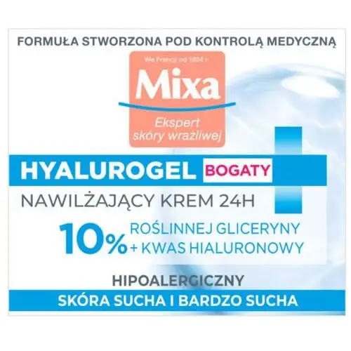 Bogaty krem intensywnie nawilżający 50 ml Mixa