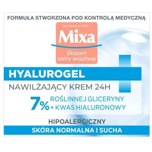 Lekki krem intensywnie nawilżający 50 ml Mixa