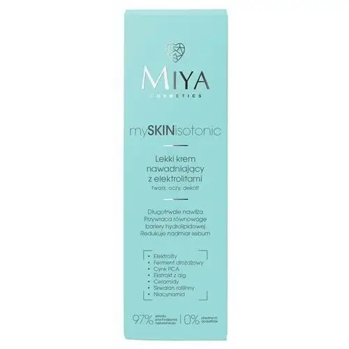 Miya cosmetics Lekki krem nawadniający z elektrolitami 40ml