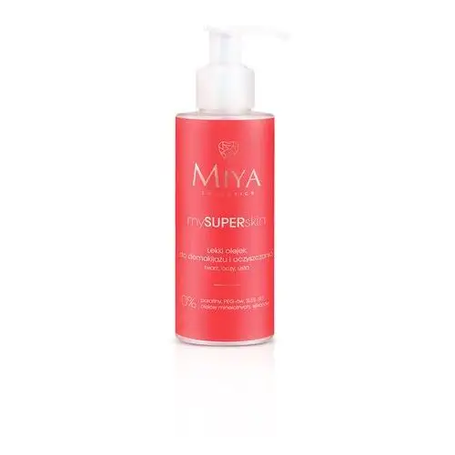 Olejek do demakijażu i oczyszczania twarzy 140 ml mysuperskin Miya cosmetics