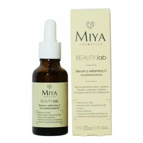 Serum z wit. C na przebarwienia 30ml Miya Cosmetics BEAUTY.lab