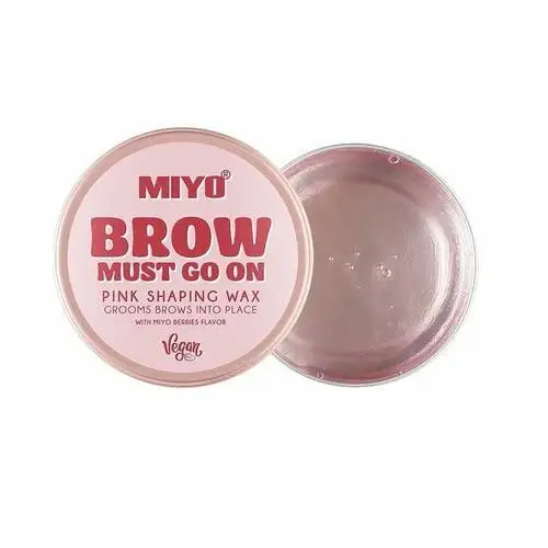 MIYO Brow Must Go On Pink Shaping Wax