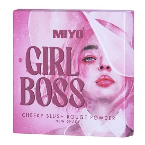 Róż do policzków girl boss cheeky blush - legally strawberry nr 4 Miyo