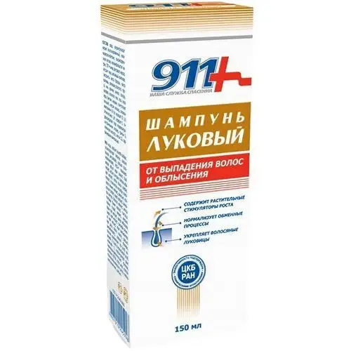 911 Szampon cebulowy na wypadanie włosów łysienie 150ml, KF350/1