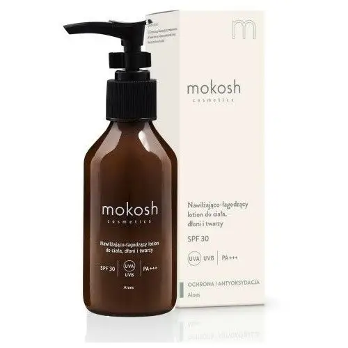 Mokosh cosmetics Mokosh - nawilżająco-łagodzący lotion do ciała, dłoni i twarzyl spf 30 uva