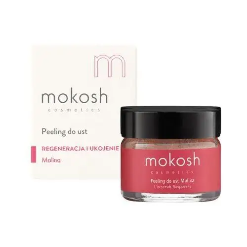 Mokosh peeling do ust malina lippenpflege 15.0 ml