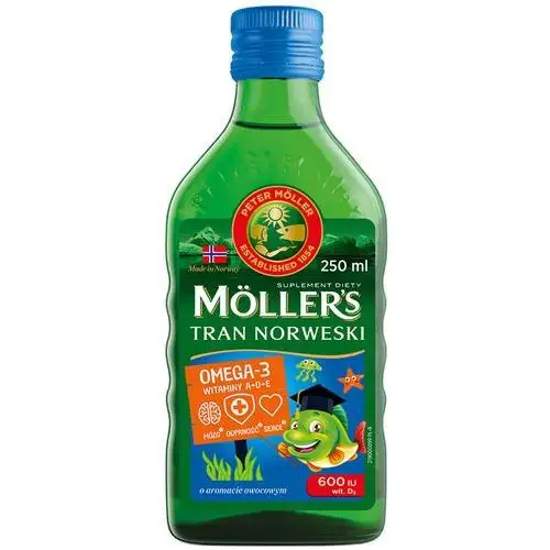Suplement diety tran norweski Owocowy Möller's