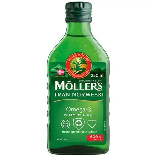 Suplement Tran Norweski Naturalny Möller's