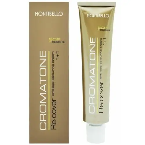 Montibello cromatone recover, farba do włosów siwych, 60ml 6,6