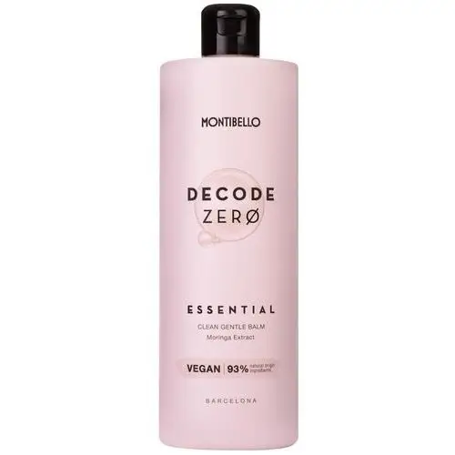 Montibello Decode Zero Esential Clean Gentle Balm – balsam odżywczy do włosów 750ml