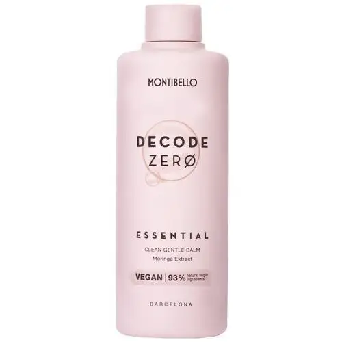 Montibello decode zero essential clean gentle balm balsam do włosów 250ml