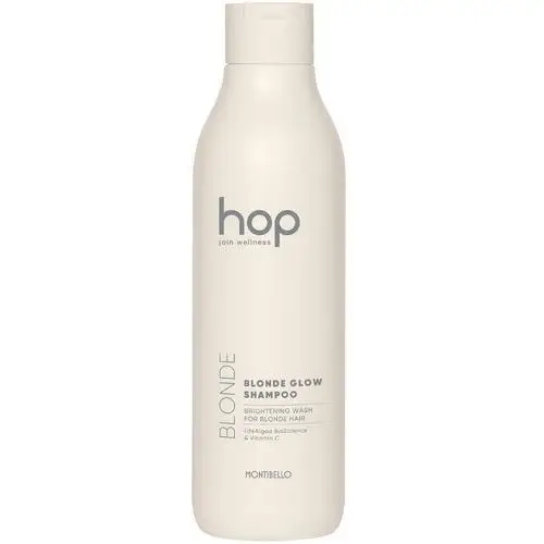 Hop blonde glow - szampon do włosów blond, 1000ml Montibello