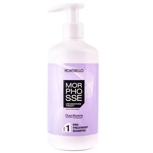 Morphosse - szampon do zabiegu keratynowego prostowania, 500ml Montibello
