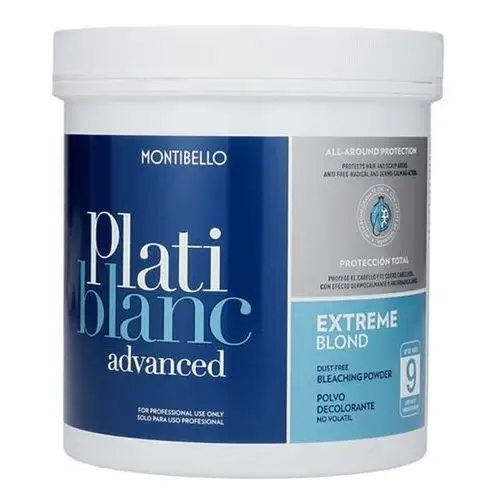 Montibello Platiblanc Advanced Silky Blond Level 7 - rozjaśniacz w proszku bez amoniaku, 500g