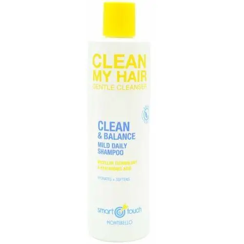 Smart touch clean my hair gentle cleanser delikatny oczyszczający szampon micelarny do częstego stosowania 300ml Montibello