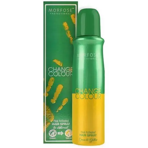 Morfose colour spray green to yellow - spray koloryzujący do włosów, 150ml