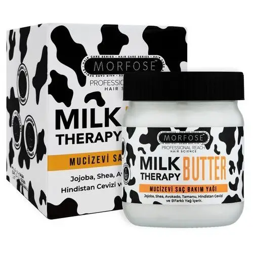Morfose milk therapy butter - odżywcze masło do włosów z proteinami mleka, 200ml