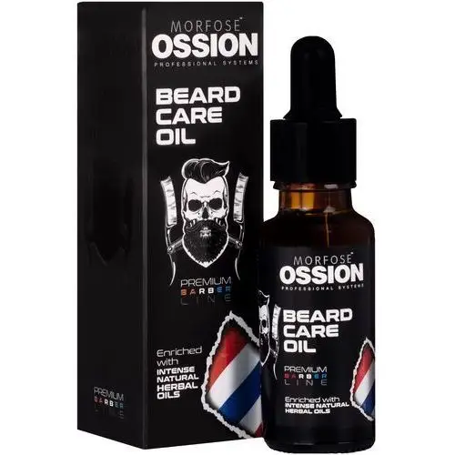 Morfose ossion beard care oil – olejek do pielęgnacji brody z olejkiem migdałowym, 20ml