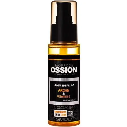 Morfose Ossion Hair Serum Argan & Vitamin E – serum wygładzająco-nabłyszczające, 75ml