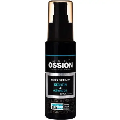 Morfose ossion hair serum keratin & almond oil – keratynowe serum do włosów zniszczonych, 75 ml